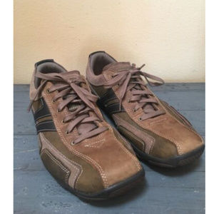 Skechers Mens Orton Fario Brown Tan Shoes Size 12